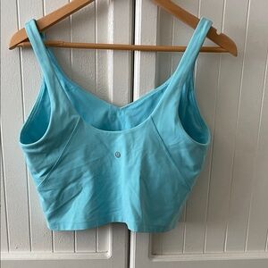Lululemon sz 14 women’s sports bra light turquoise